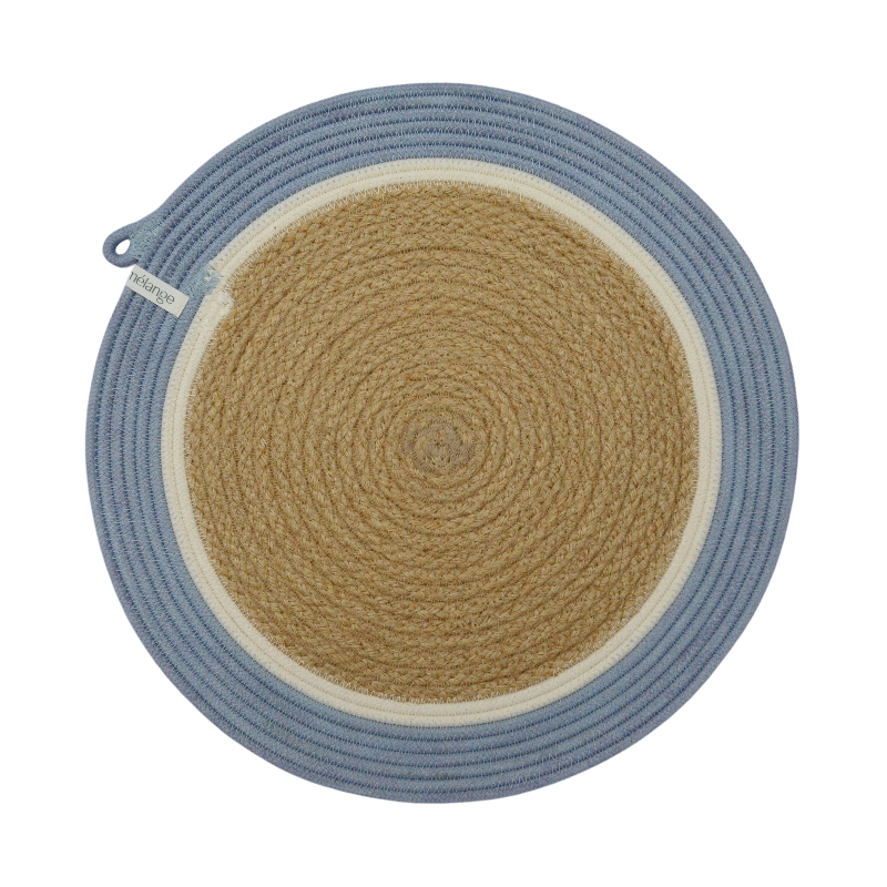 Placemat - Jute & Blue-Grey A (BSK11296161AW) Main Image