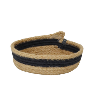 Table Basket S - Jute & Charcoal (full) (BSK1018597W-S)