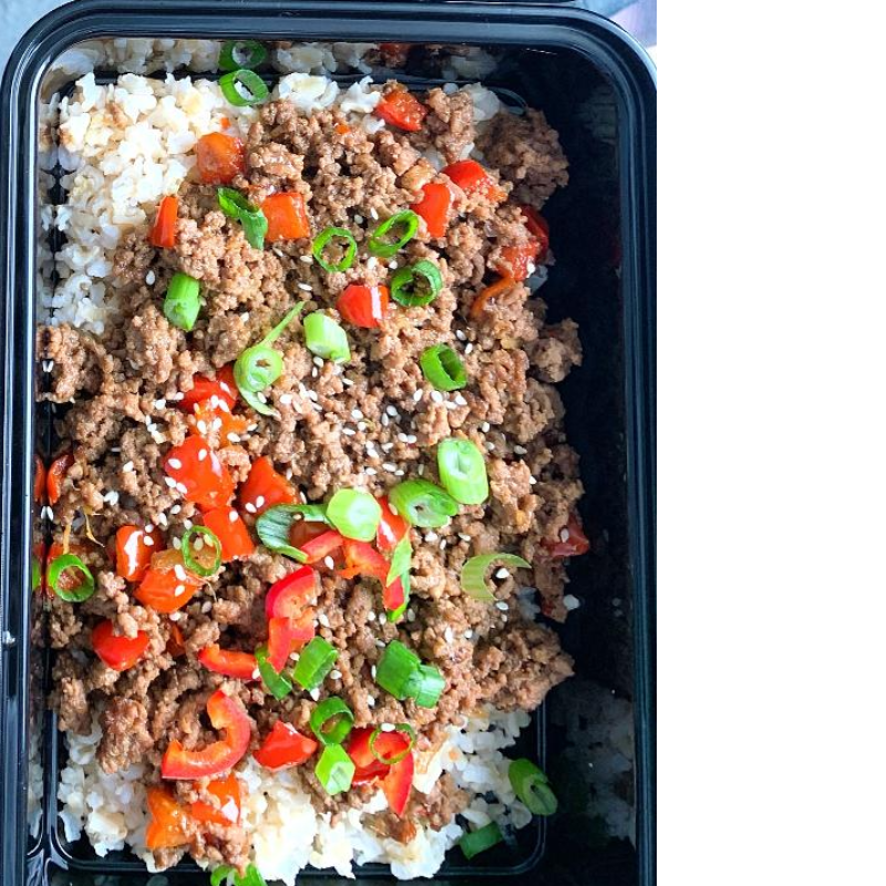 Asian Fusion Beef Bowl  Main Image