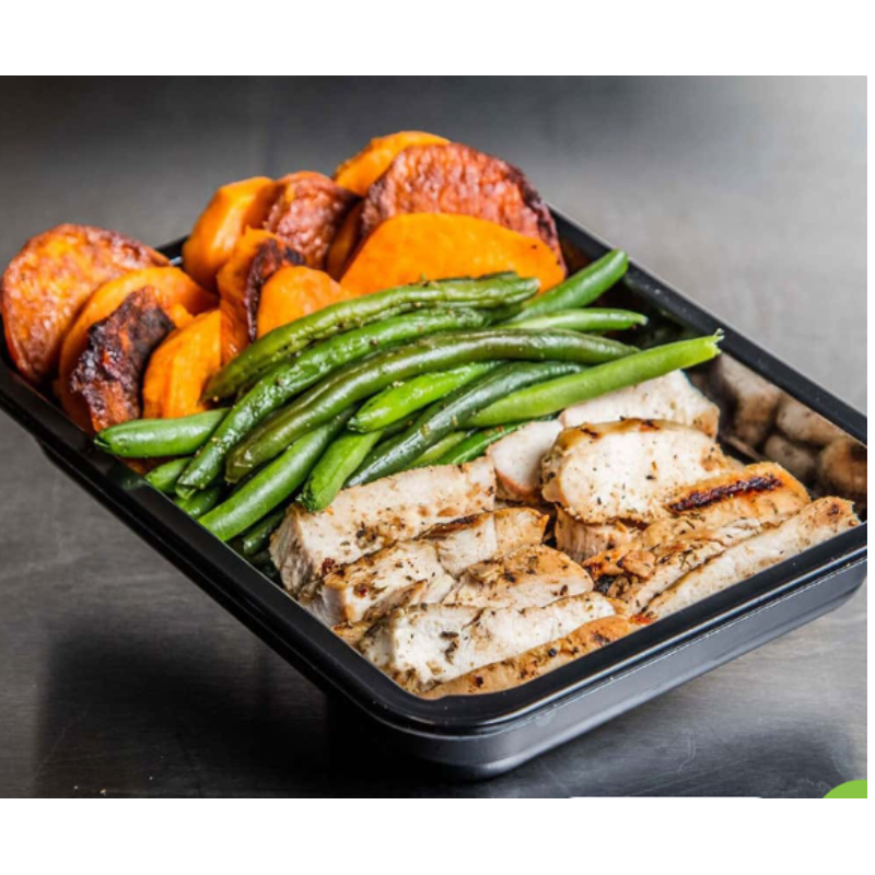 Lemon Pepper Chicken and Sweet Potatoes  Main Image