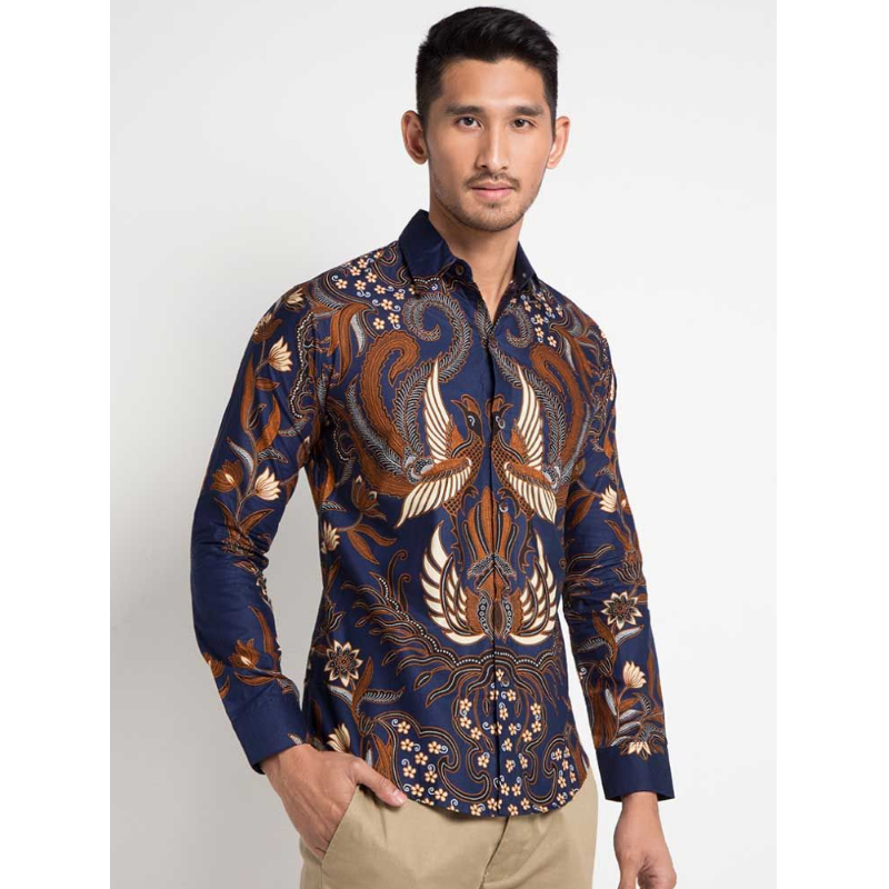 Baju Batik Pria Lengan Panjang Main Image