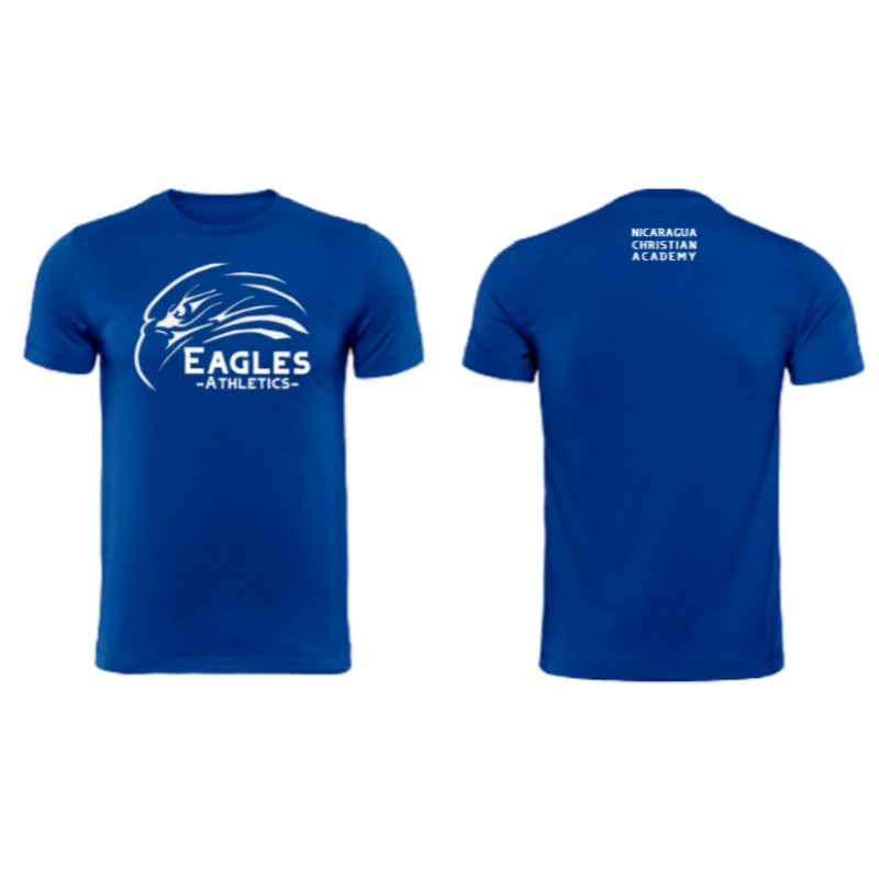 Dark Blue Cotton T-shirt