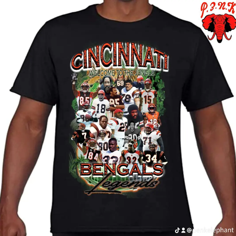 Cincinnati Bengals Legends T-Shirt  Main Image