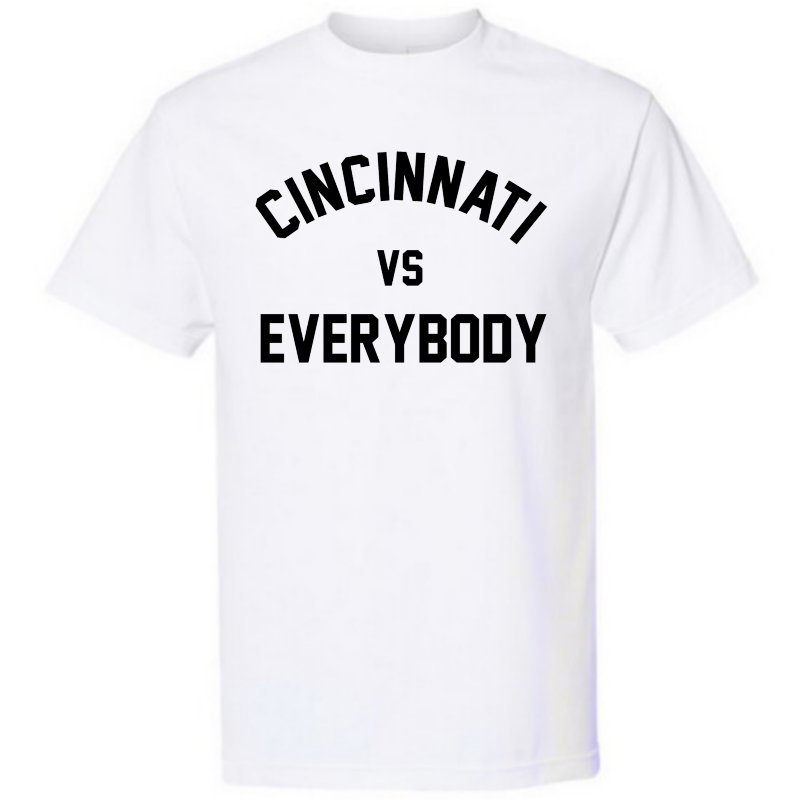 CINCINNATI VS EVERYBODY TShirt Main Image