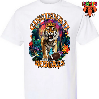 Cincinnati Bengals Colorful Jungle T-Shirt 