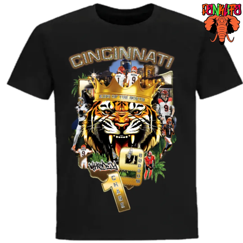 Cincinnati Bengals Chase Burrow T-Shirt  Main Image