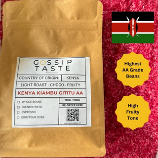 Kenya Coffee Beans 100g <Gossip Bee>