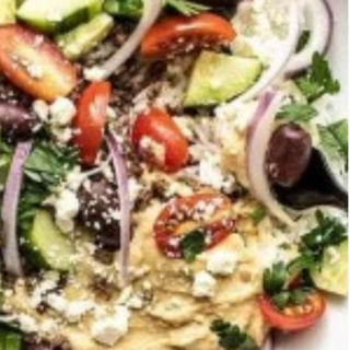 Mediterranean Hummus Bowl