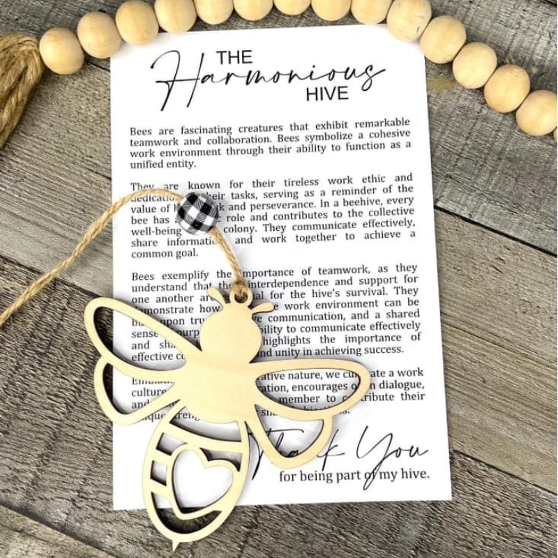 Bee Story Cad Ornament