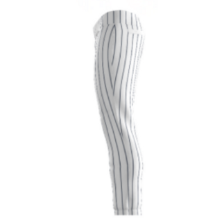 Sublimated Pant White/Navy Pinstripe