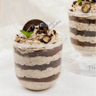 Salted Cream Oreo Jar Cake