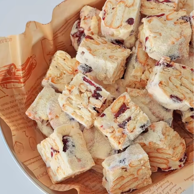 Snowflake Chewy Milk Nougat
