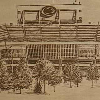 Beaver Stadium (6" by 8")