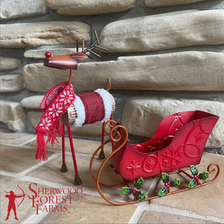 Reindeer & Sleigh Set