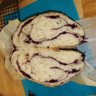 Blueberry Swirl Sourdough 