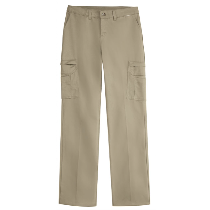 Women's Dickies Premium Cotton Cargo Pant - FW39 (Black) - Thumbnail (Preview) 2