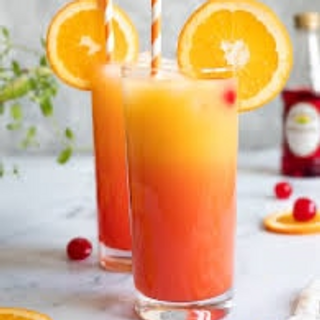 Orange Sunset Mocktail