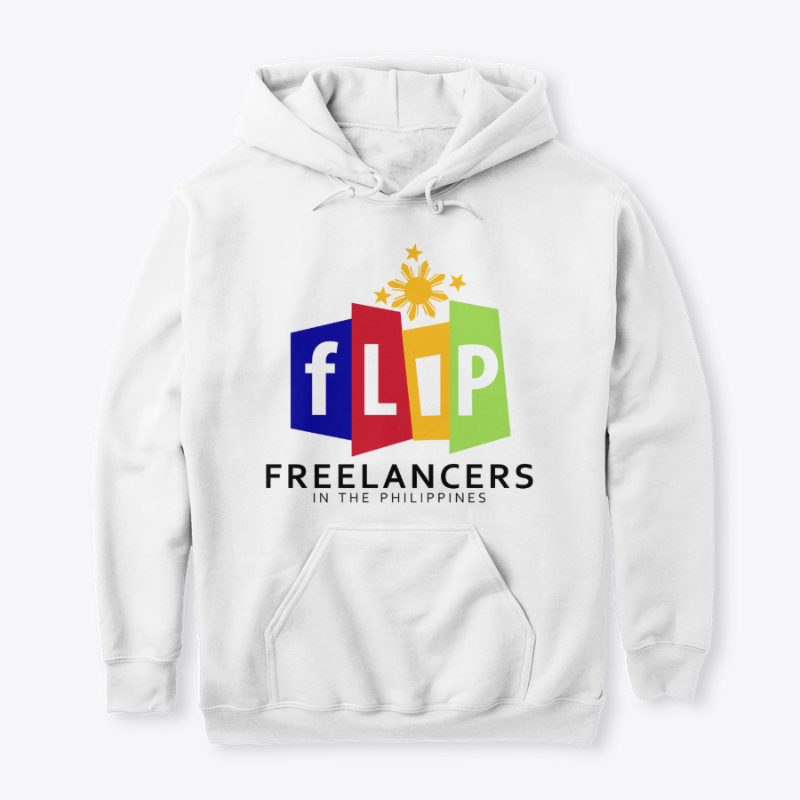 FLIP Hoodies White Main Image