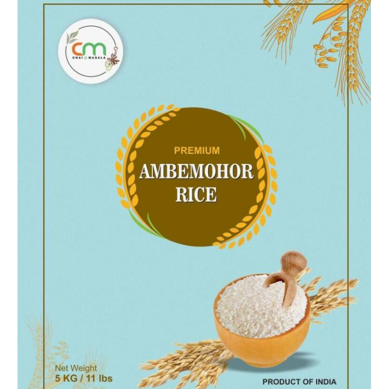 Chai N Masala Premium Ambemohor Rice-5kg 100% residue free