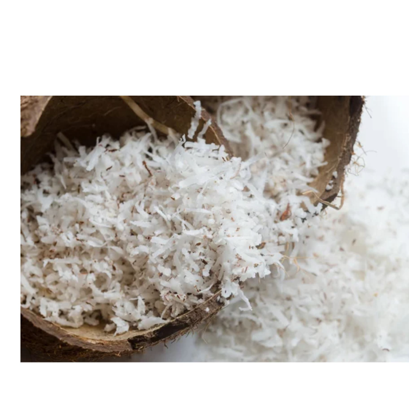 Grated Dried Coconut (with Husk) -200g frozen