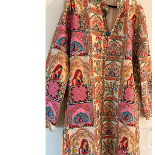 Designer Kurtha with ready made dhoti /pajama 