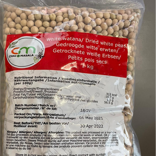 White watana/ White peas - 1kg