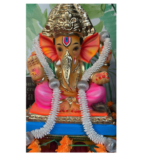 Ganapati Idol 12 inch-water soluble (sample pics only)