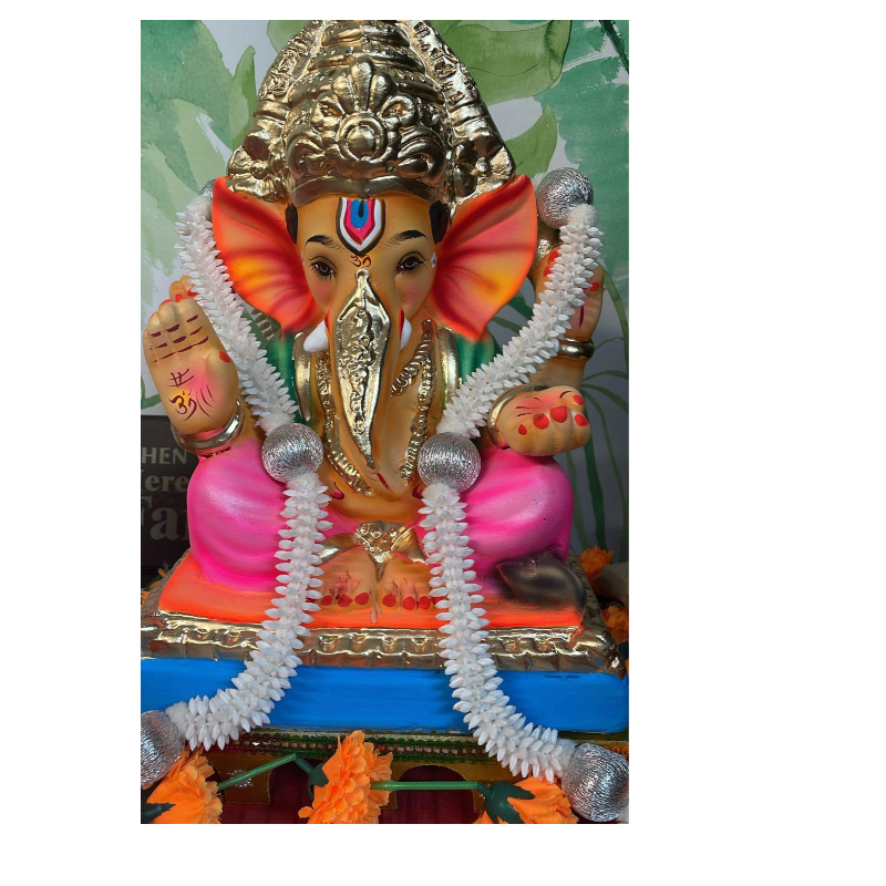 Ganapati Idol 12 inch-water soluble (sample pics only)