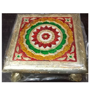 Meena Work Chaurang 6"X 6"