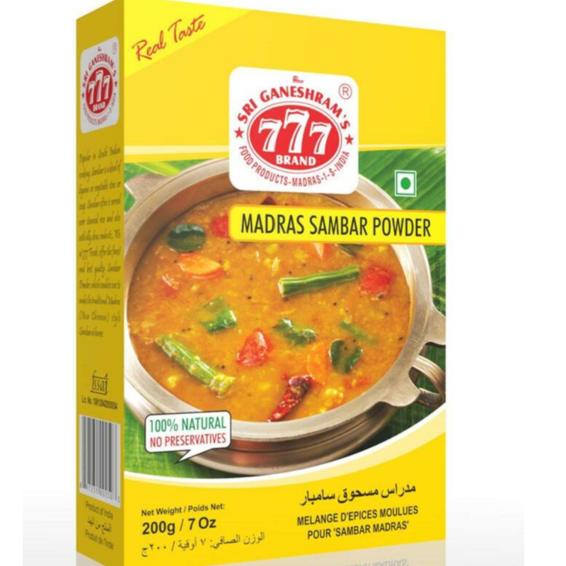 777 MADRAS sambar POWDER (165GM)