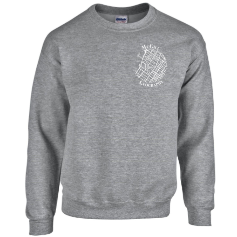 Geography Crewneck - Sport Grey Main Image