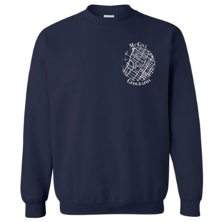 Geography Crewneck - Navy