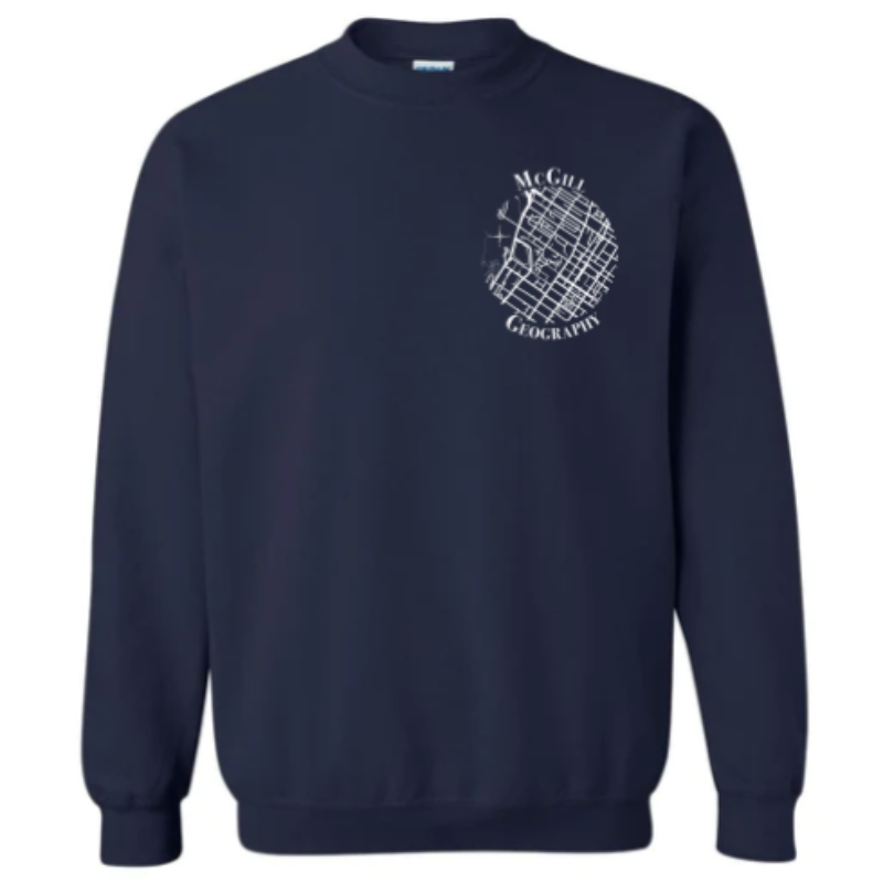 Geography Crewneck - Navy Main Image