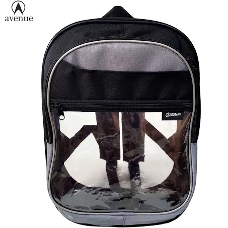 Avenue Transparent PVC Backpack (#3203)