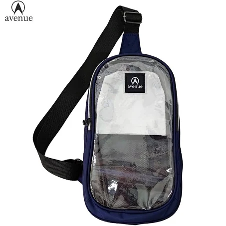 Avenue Transparent PVC Laptop Sling Bag (#344)