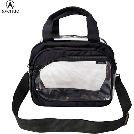 Avenue Transparent PVC Travel Shoulder Bag (#524)