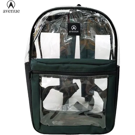 Avenue Transparent PVC Clear Mesh Backpack (#3470)