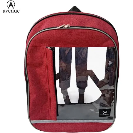 Avenue Transparent PVC Mesh Backpack (#3470)