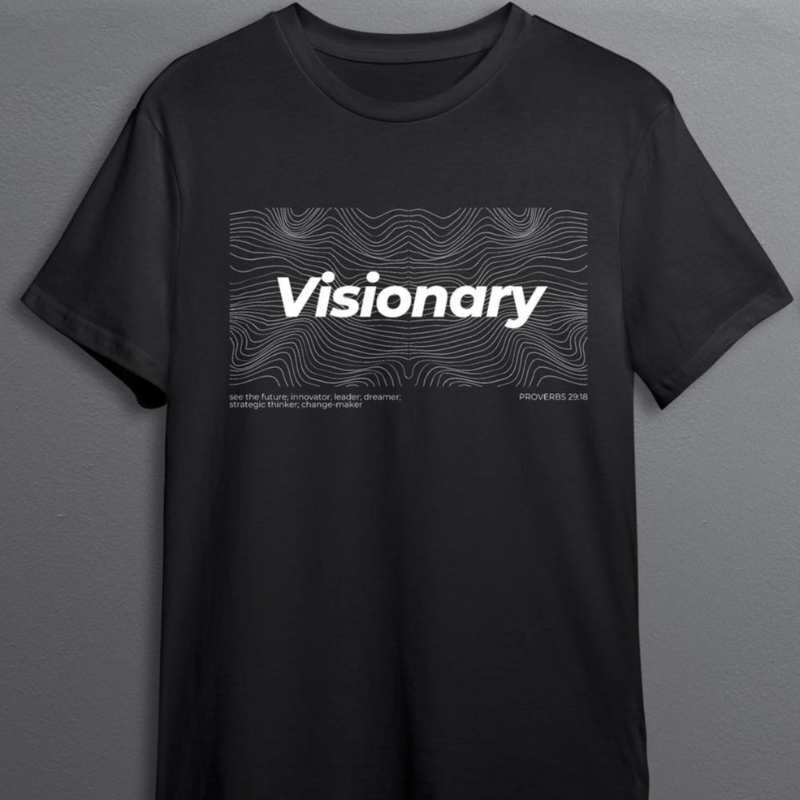 Proverbs 29:18 Visionary T-shirt (Limited edition)