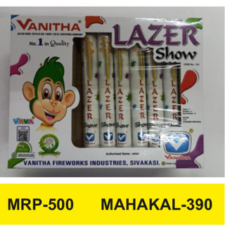 VANITHA LASER SHOW PACK OF 6 PCS