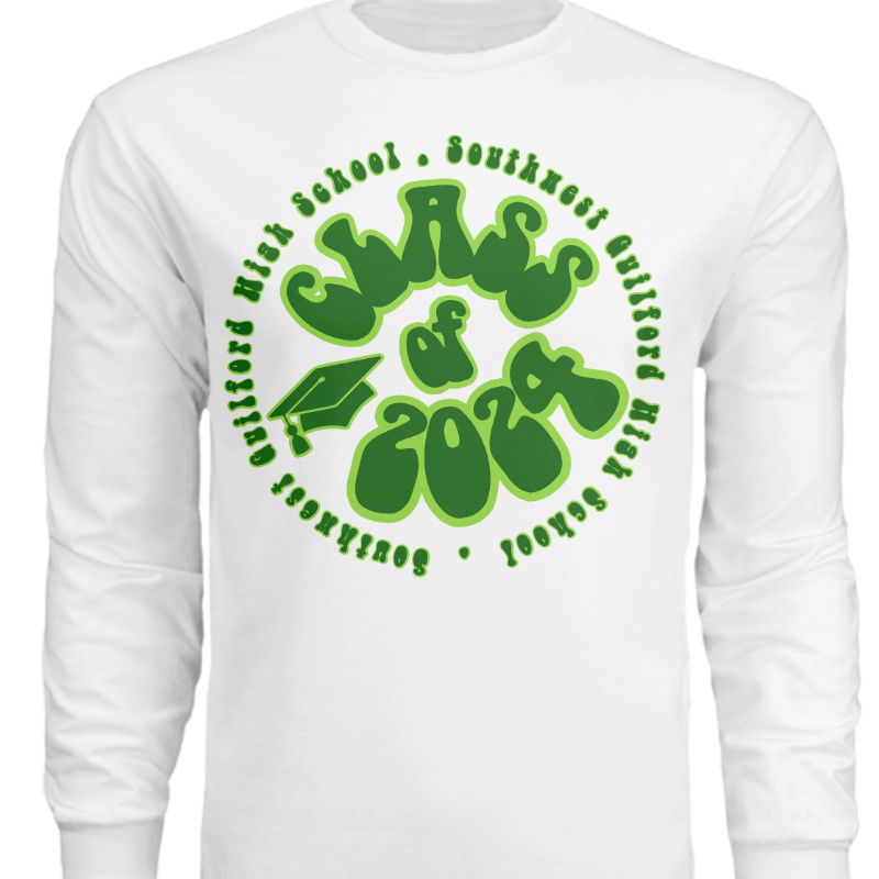 Curvy Letters Senior Long Sleeve 