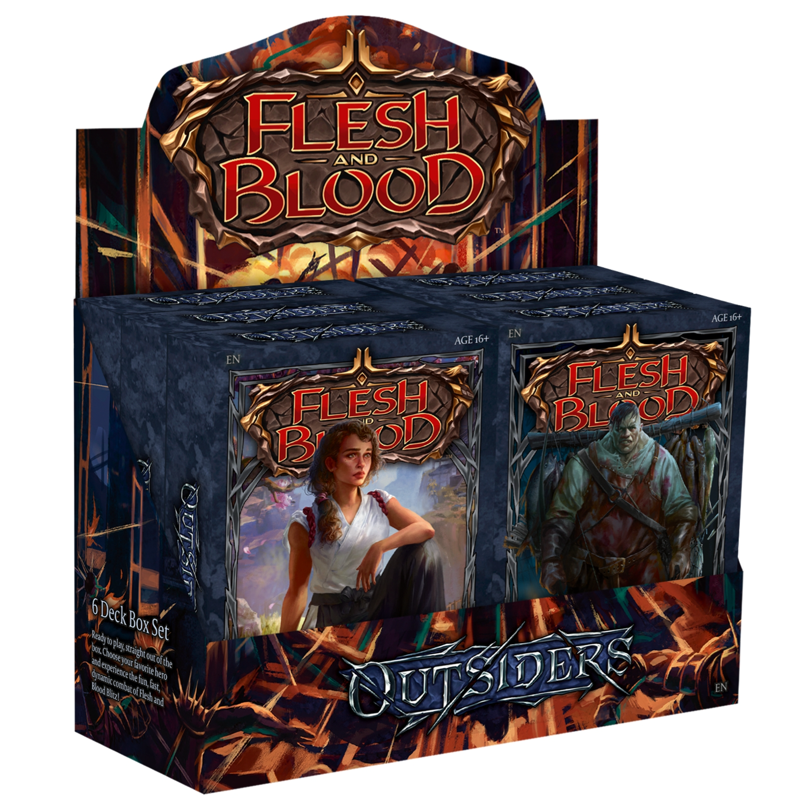 Outsiders 閃擊預組 1盒(6個閃擊預組)