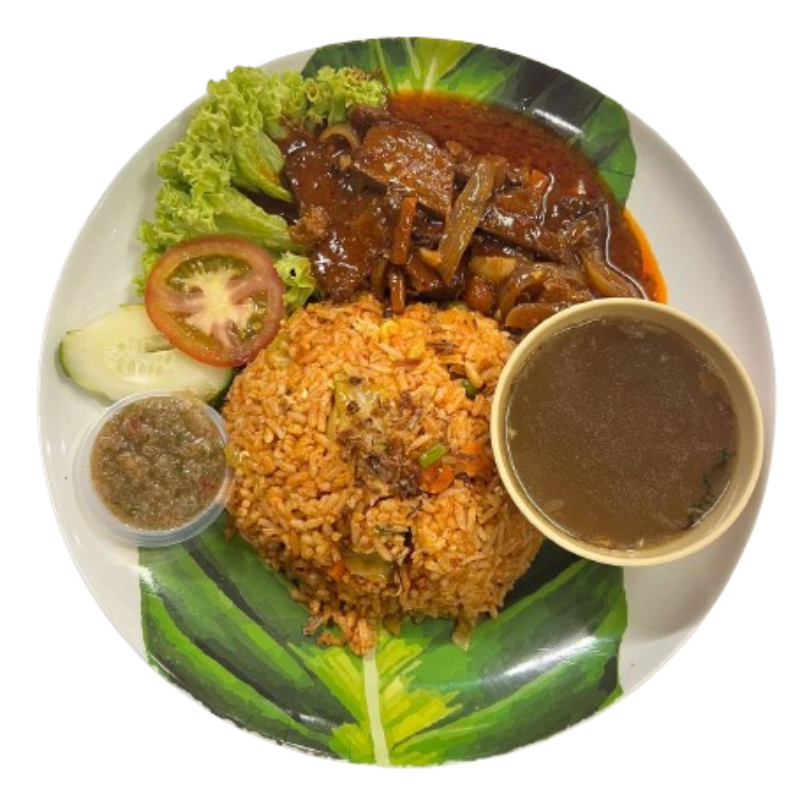 Nasi Goreng Daging Merah
