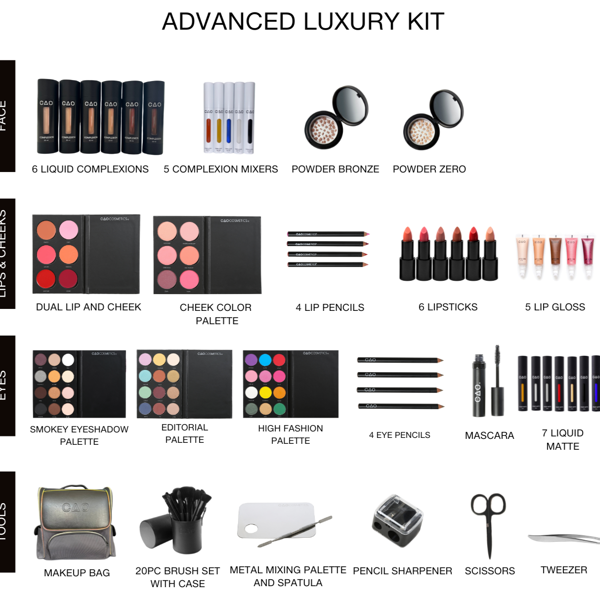 Advanced Luxury Makeup Kit