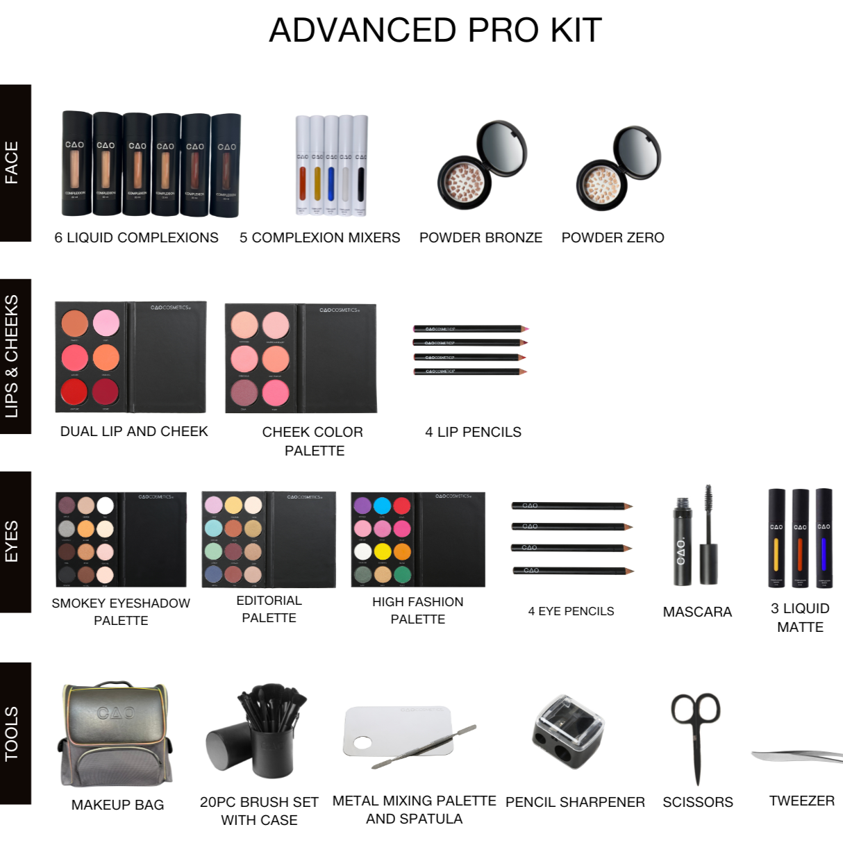 Advanced Pro Makeup Kit with Education