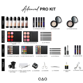 Advanced Pro Makeup Kit