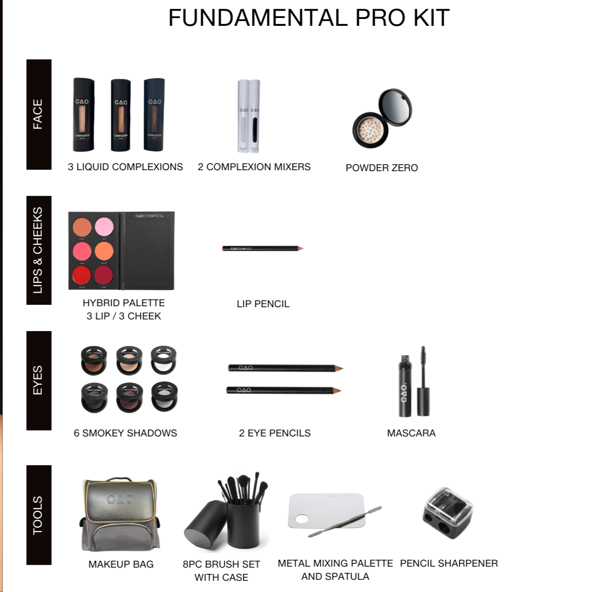 Fundamental Pro Makeup Kit