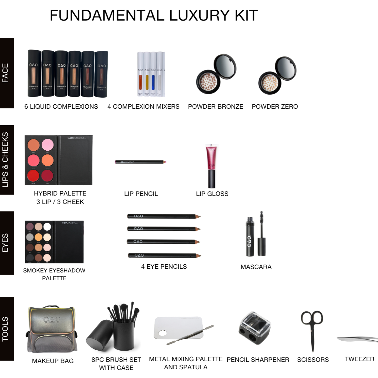 Fundamental Luxury Makeup Kit