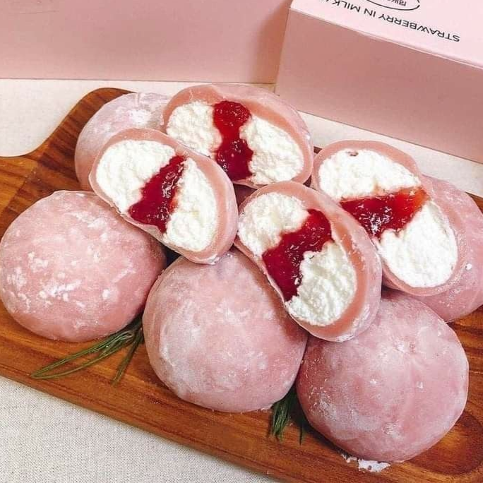 Strawberry Mochi