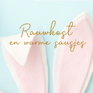 Rauwkost en warme sausjes